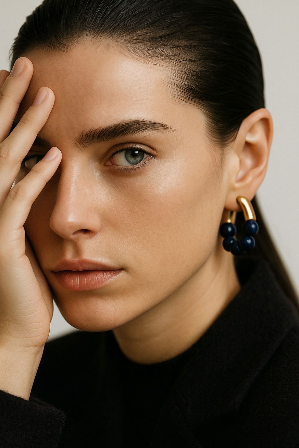 Radiance Hoop Gemstone Earrings