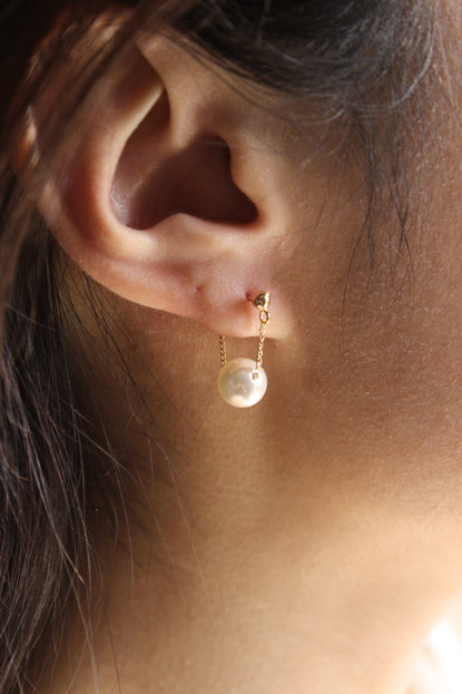 Pearl Chain Earrings