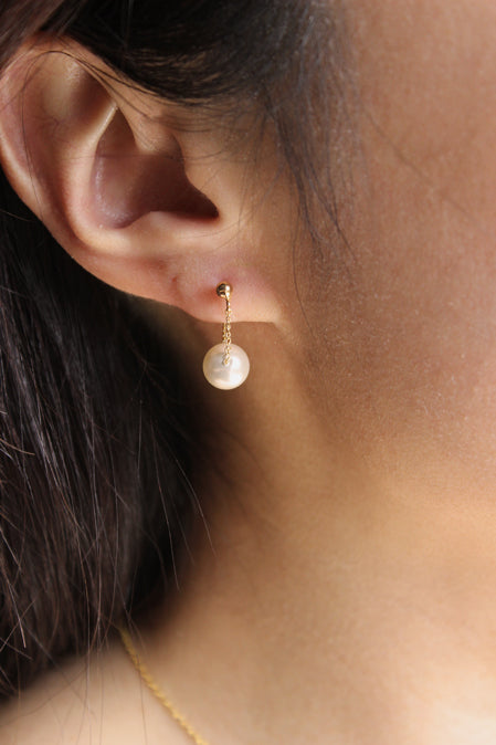 Pearl Chain Earrings