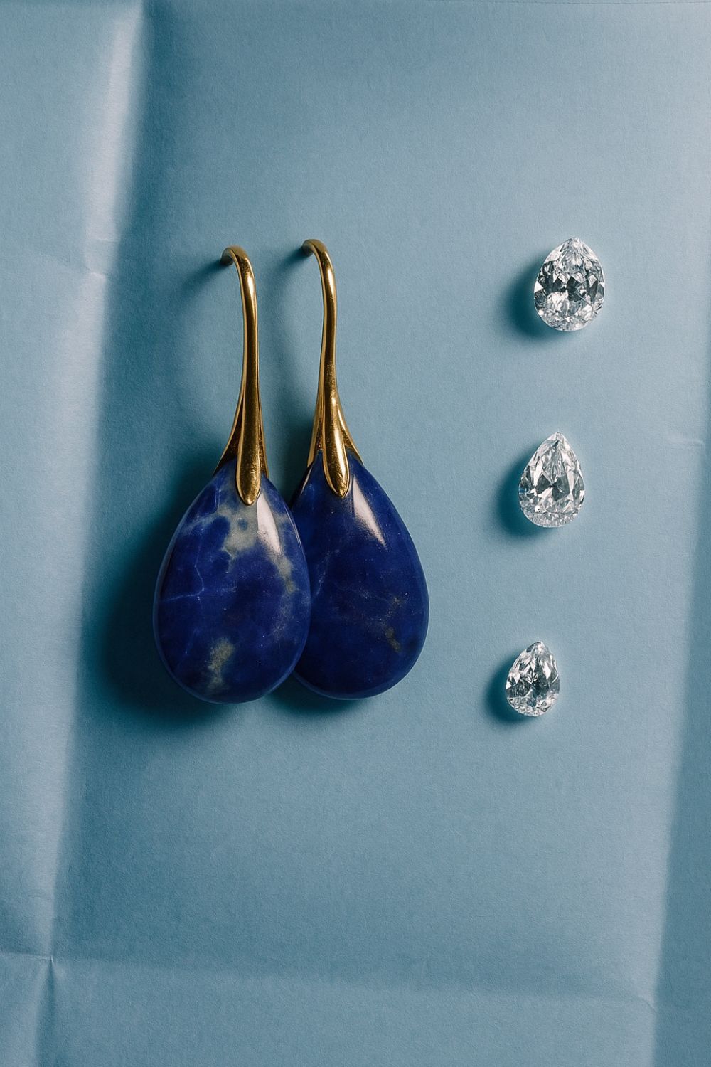 Teardrop Gemstone Earrings