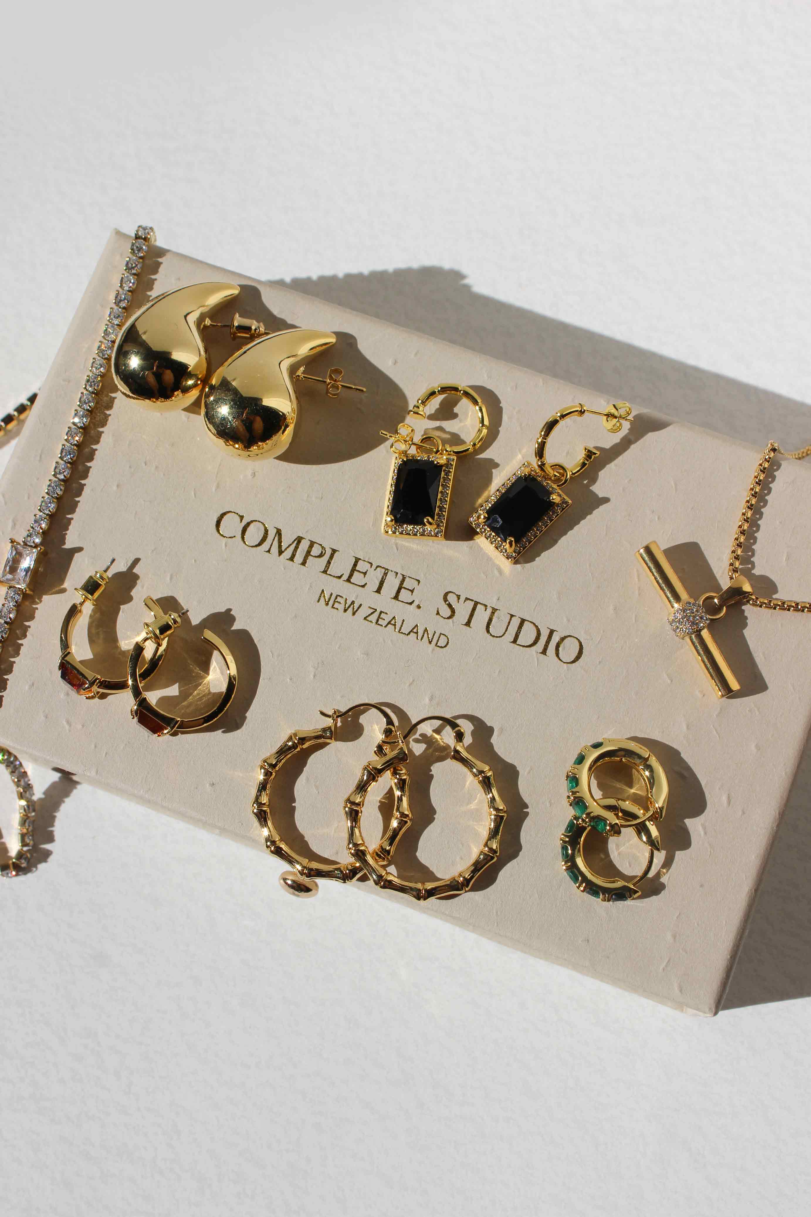 Jewellery Mystery Box - Gold Statement Set 2/3PCS