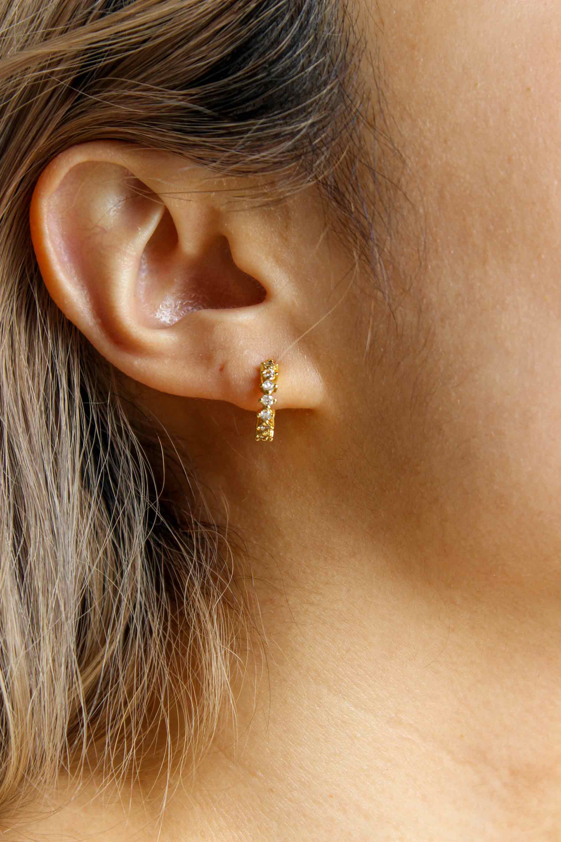 Madison Mini Hoop Earrings
