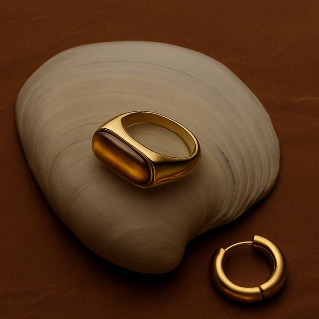 Rings Gemstone Freshwater Pearl Statement Rings Complete. Studio