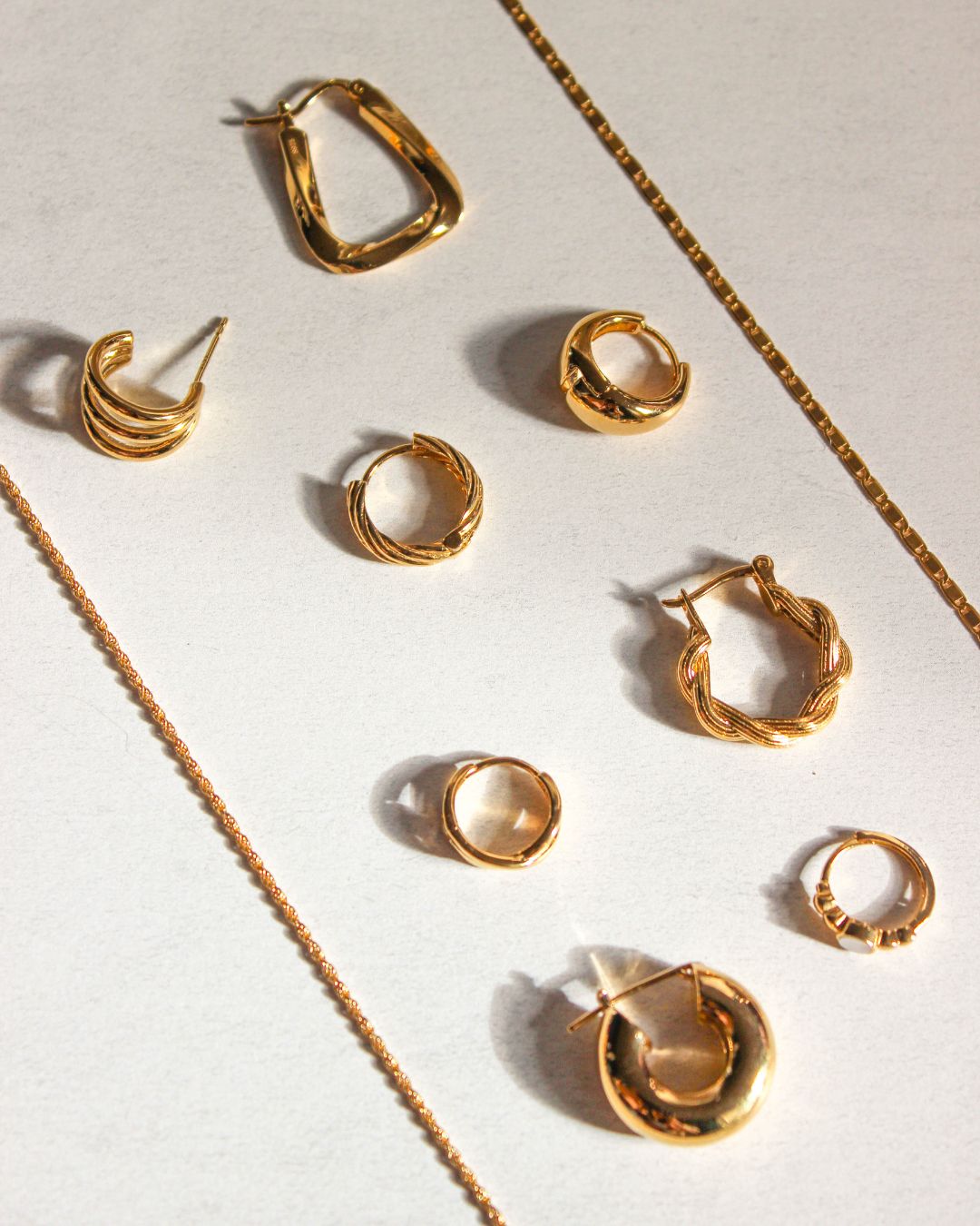 18K Gold Vermeil Jewellery