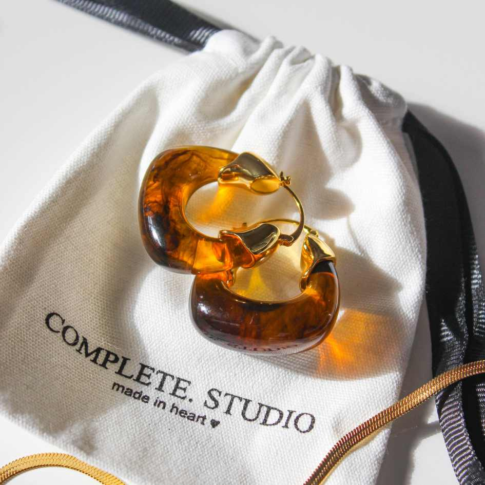 18K gold plated - Complete. Studio