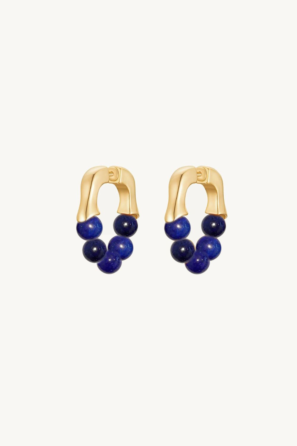 Radiance Hoop Gemstone Earrings