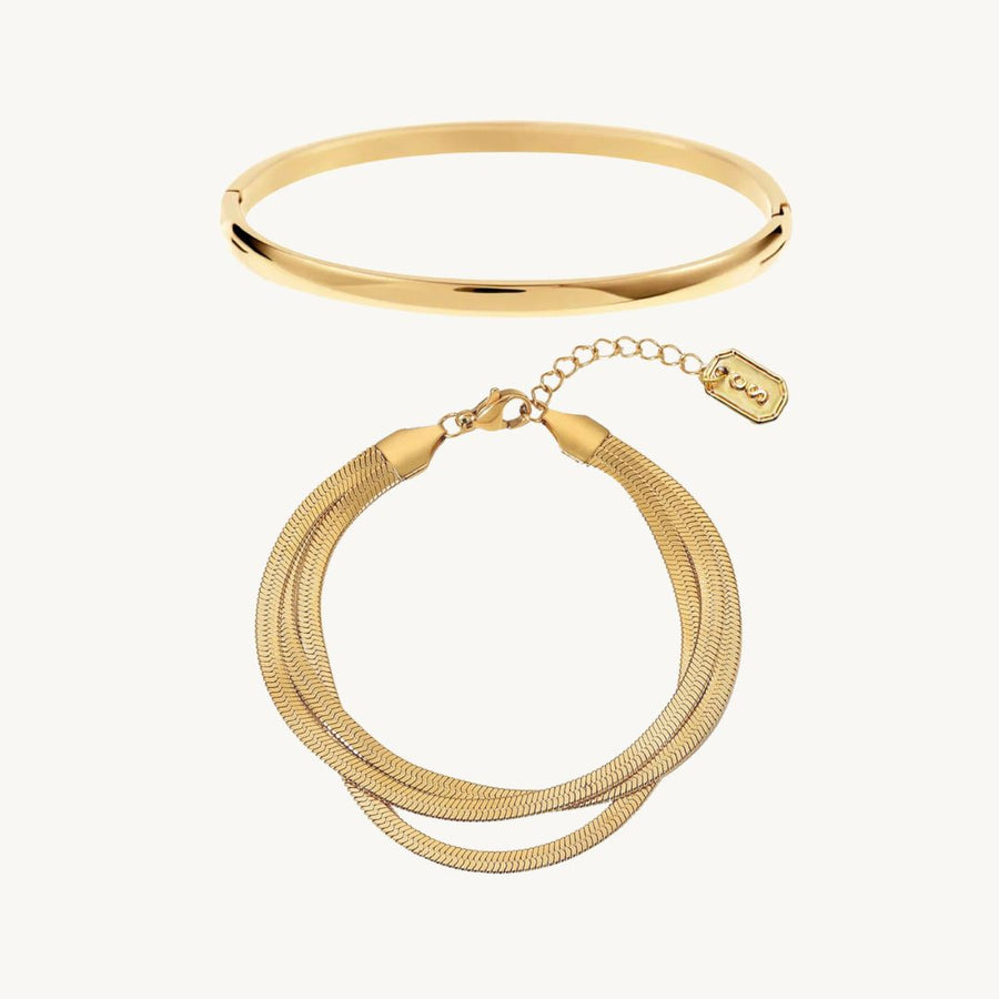 Triple Layered Bracelet