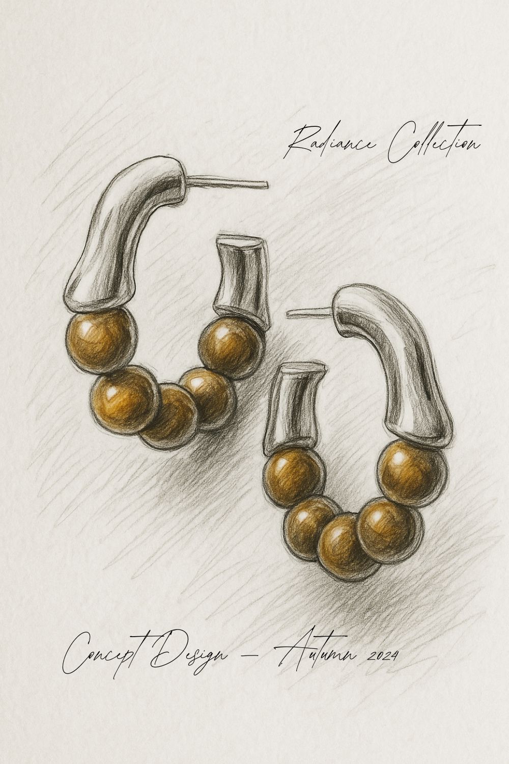 Amber Hoop Sketch 1