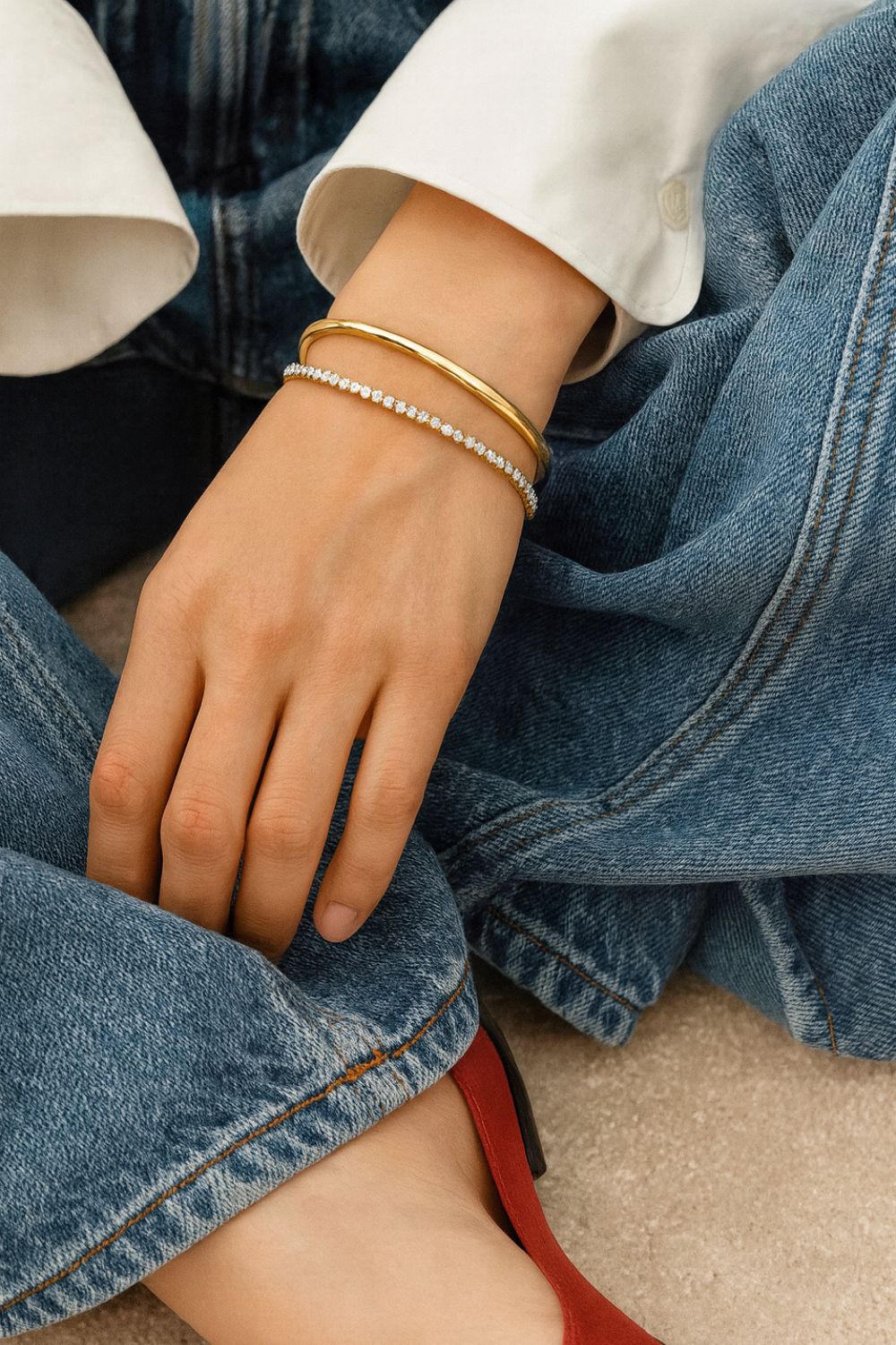 Ava Plain Bangle