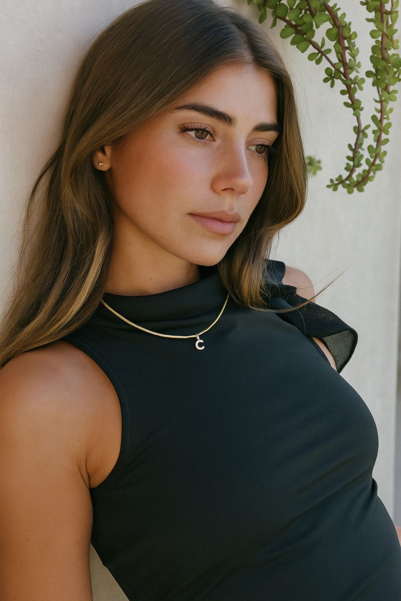Initial Chain Necklace