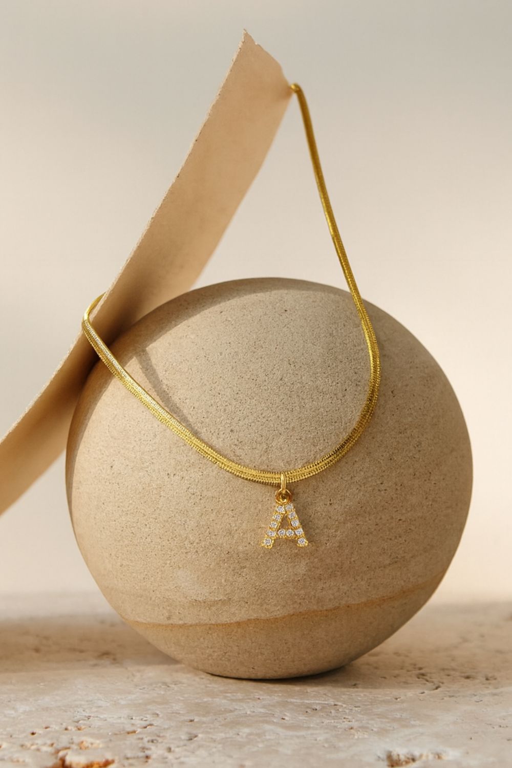 Initial Chain Necklace