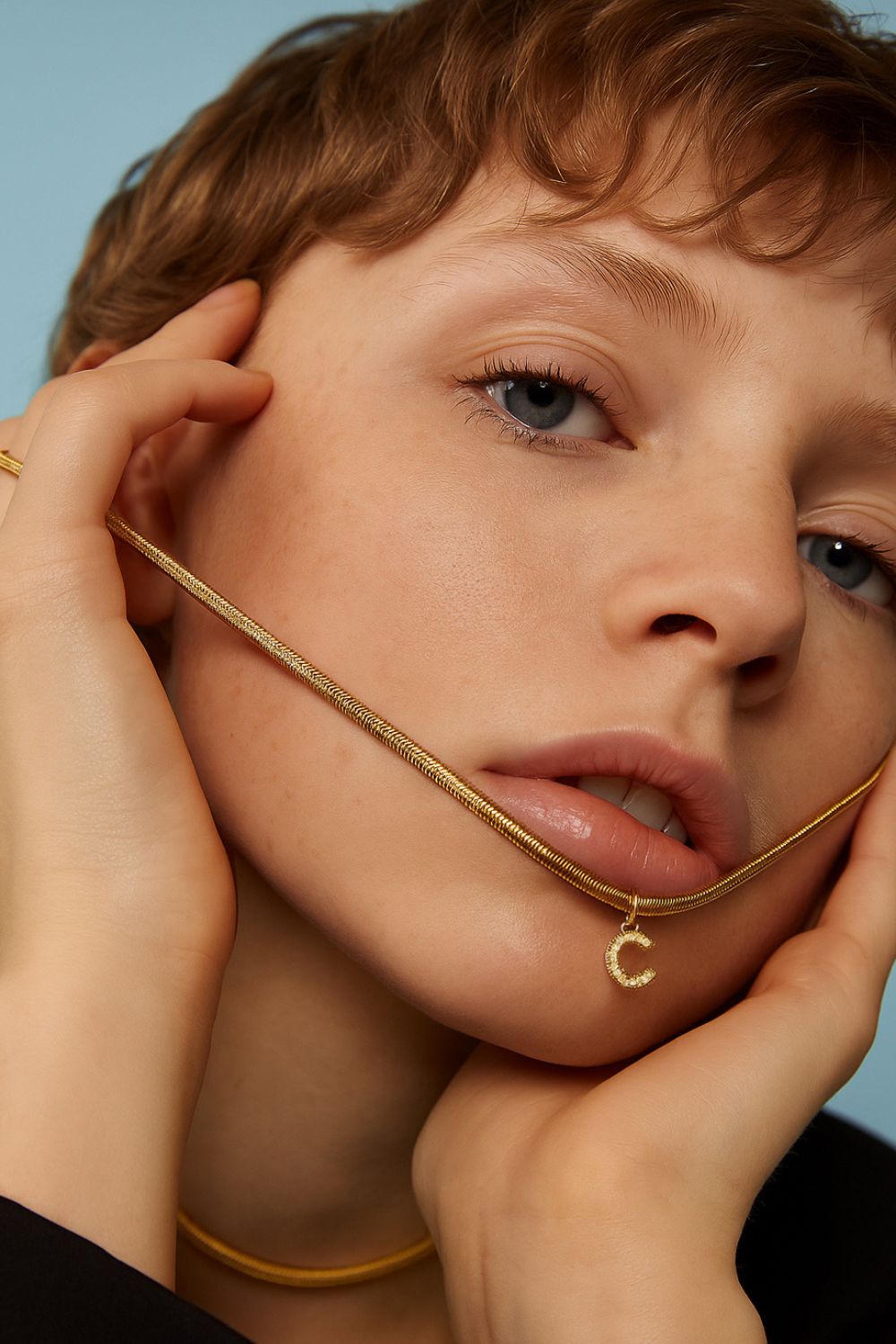 Initial Chain Necklace