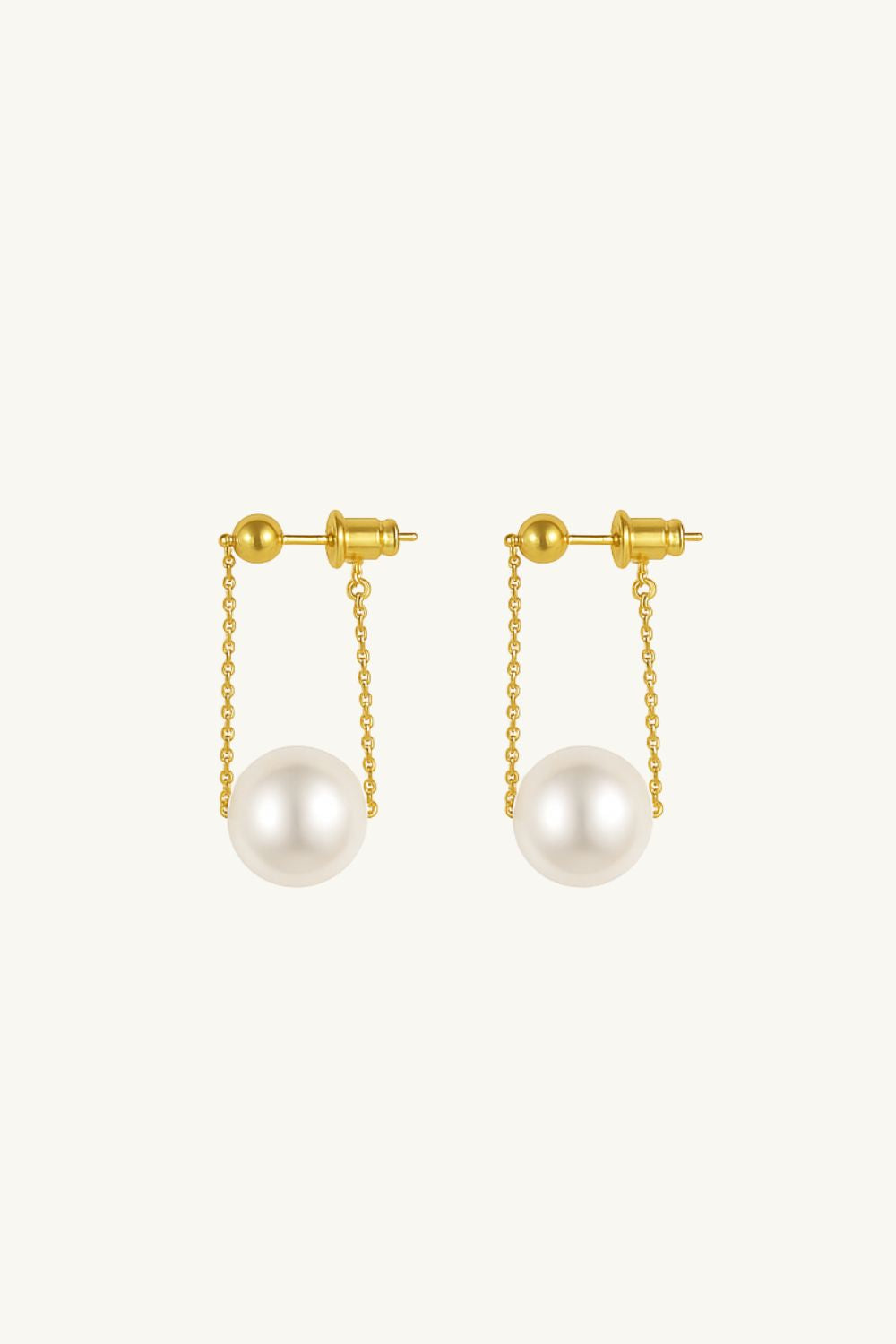 Pearl Chain Earrings