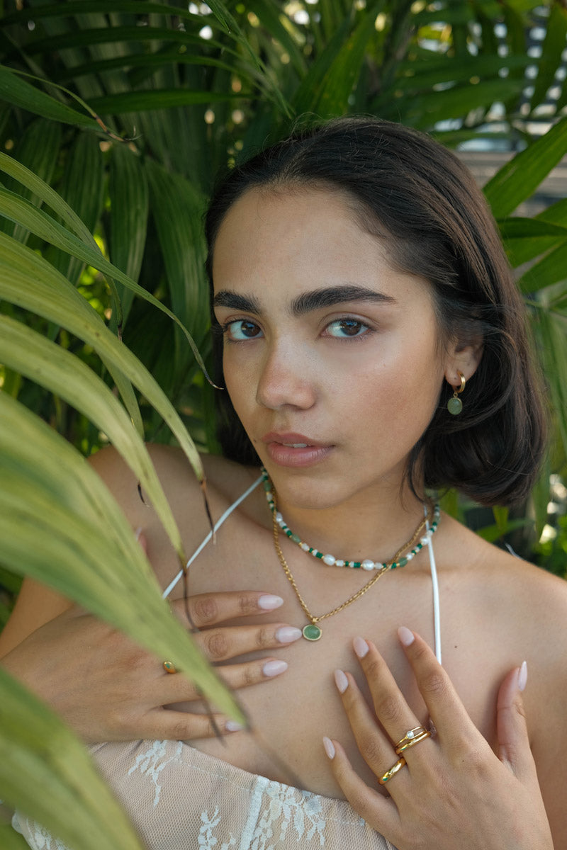 Aventurine Earrings