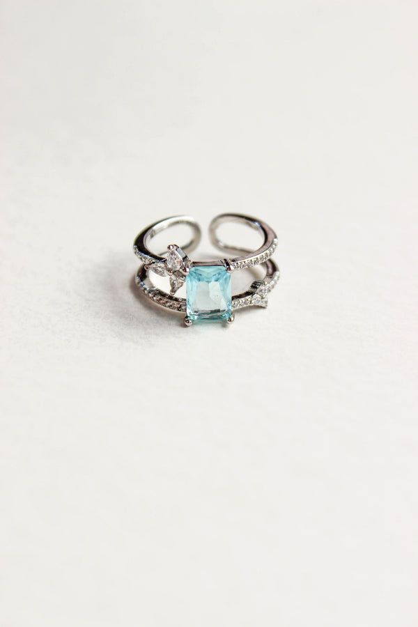 Blue Topaz Ring