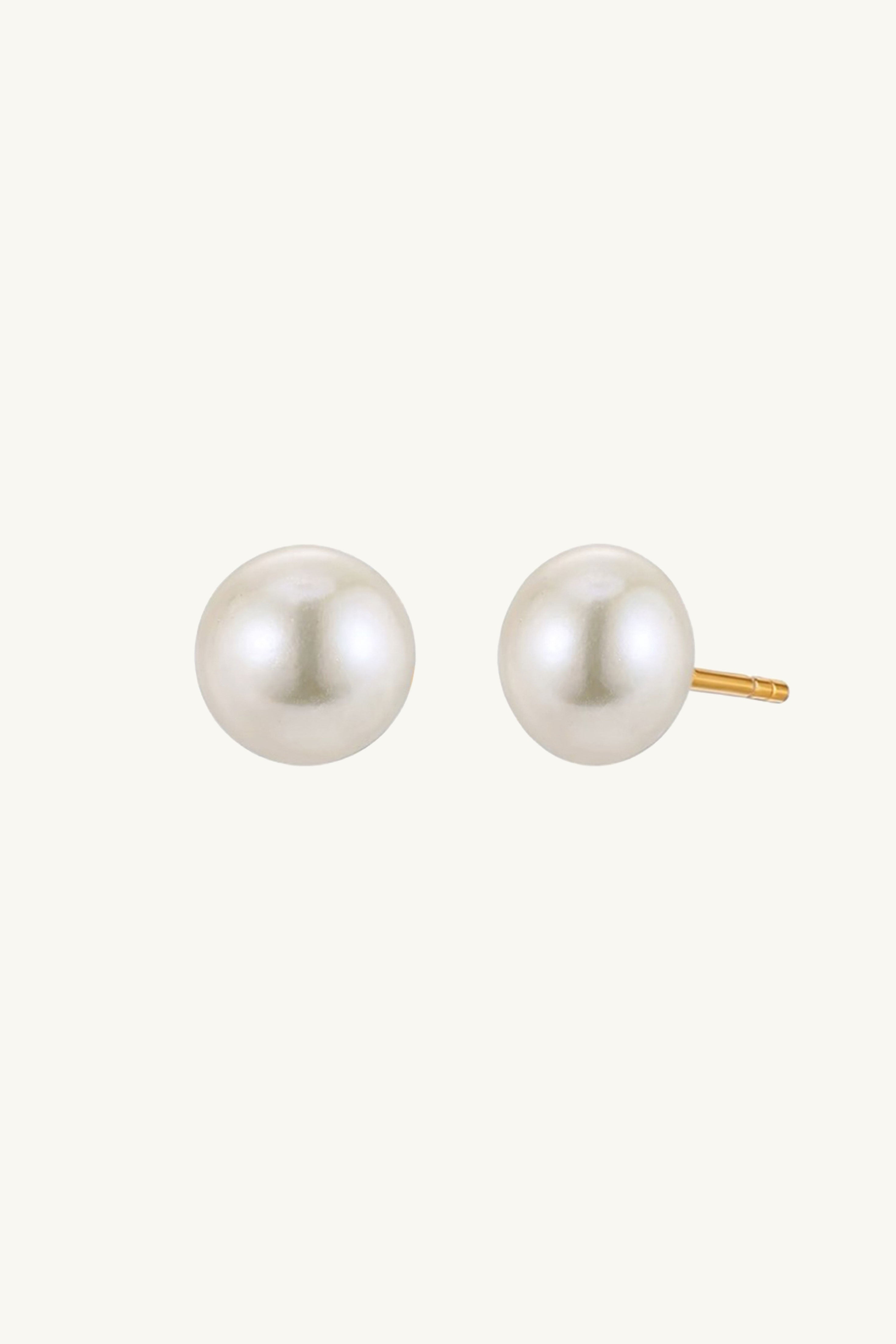 Bridget Pearl Stud Earrings