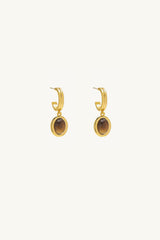 Bron Tiger's Eye Earrings