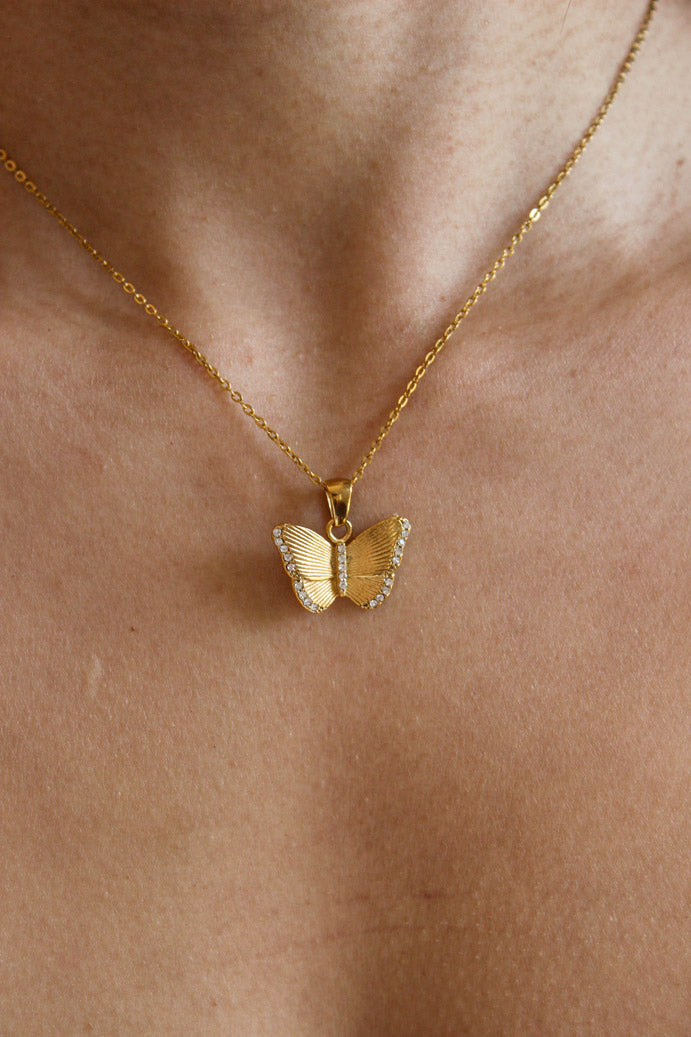 Butterfly Glow Necklace