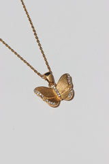 Butterfly Glow Necklace