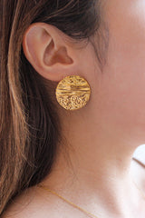 Celestial Circle Earrings