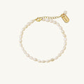 Elania Pearl Choker and Bracelet Set