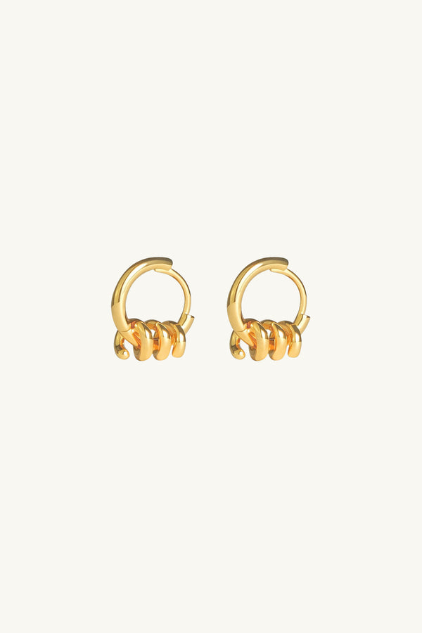 Eloise Huggie Hoop Earrings