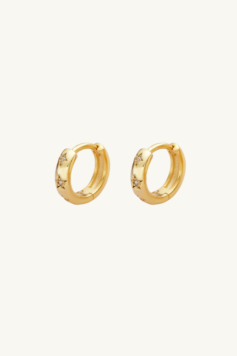 Glisten Hoop Earrings