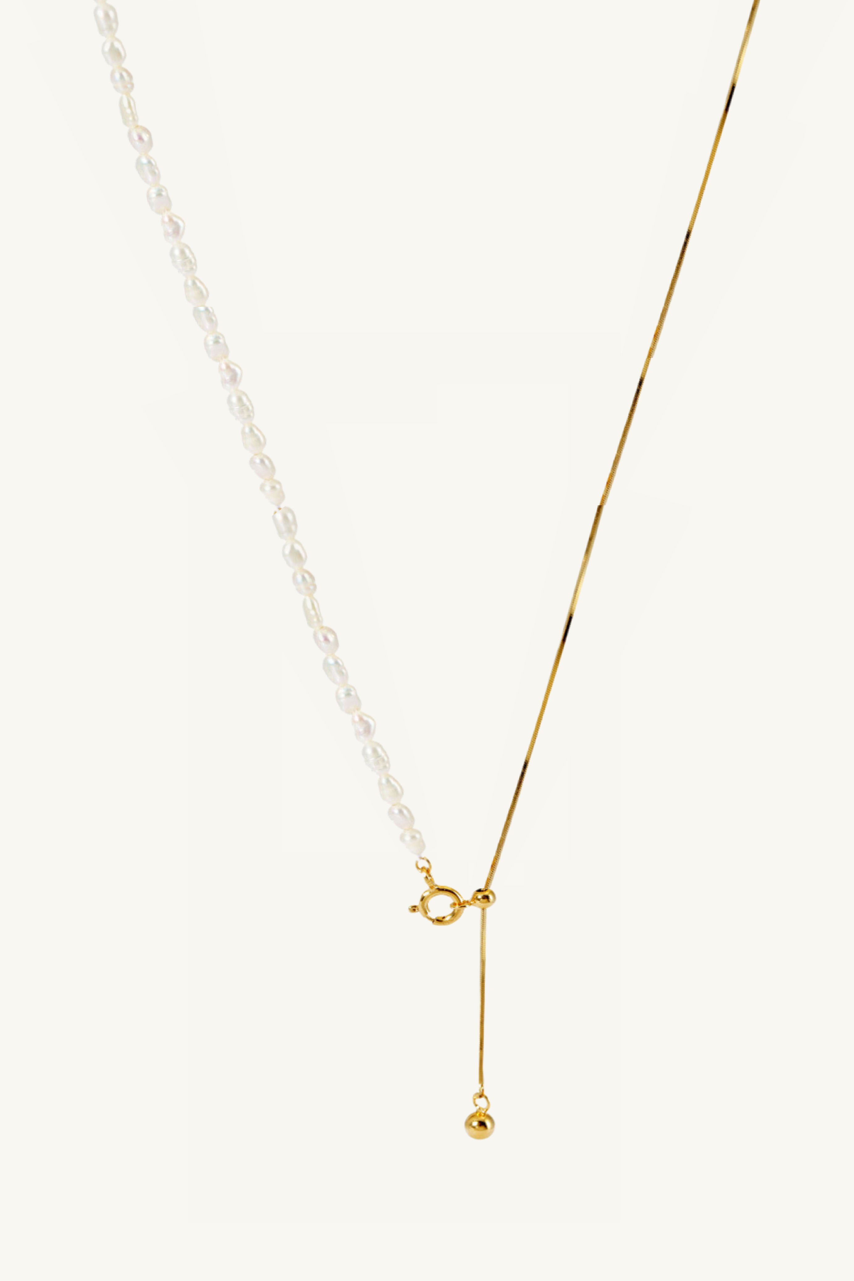 Gold Pearl Harmony Necklace