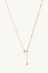 Gold Pearl Harmony Necklace