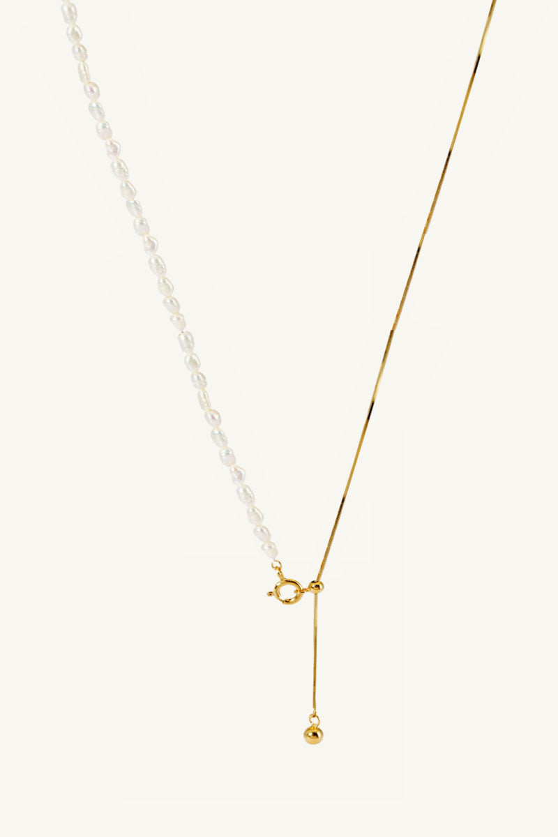 Gold Pearl Harmony Necklace