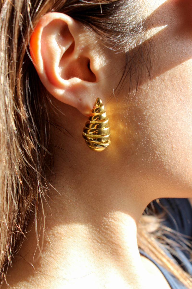 Twirl Teardrop Earrings