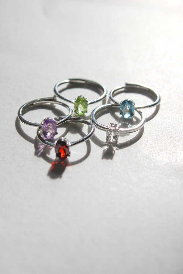 Amelia Gemstone Ring