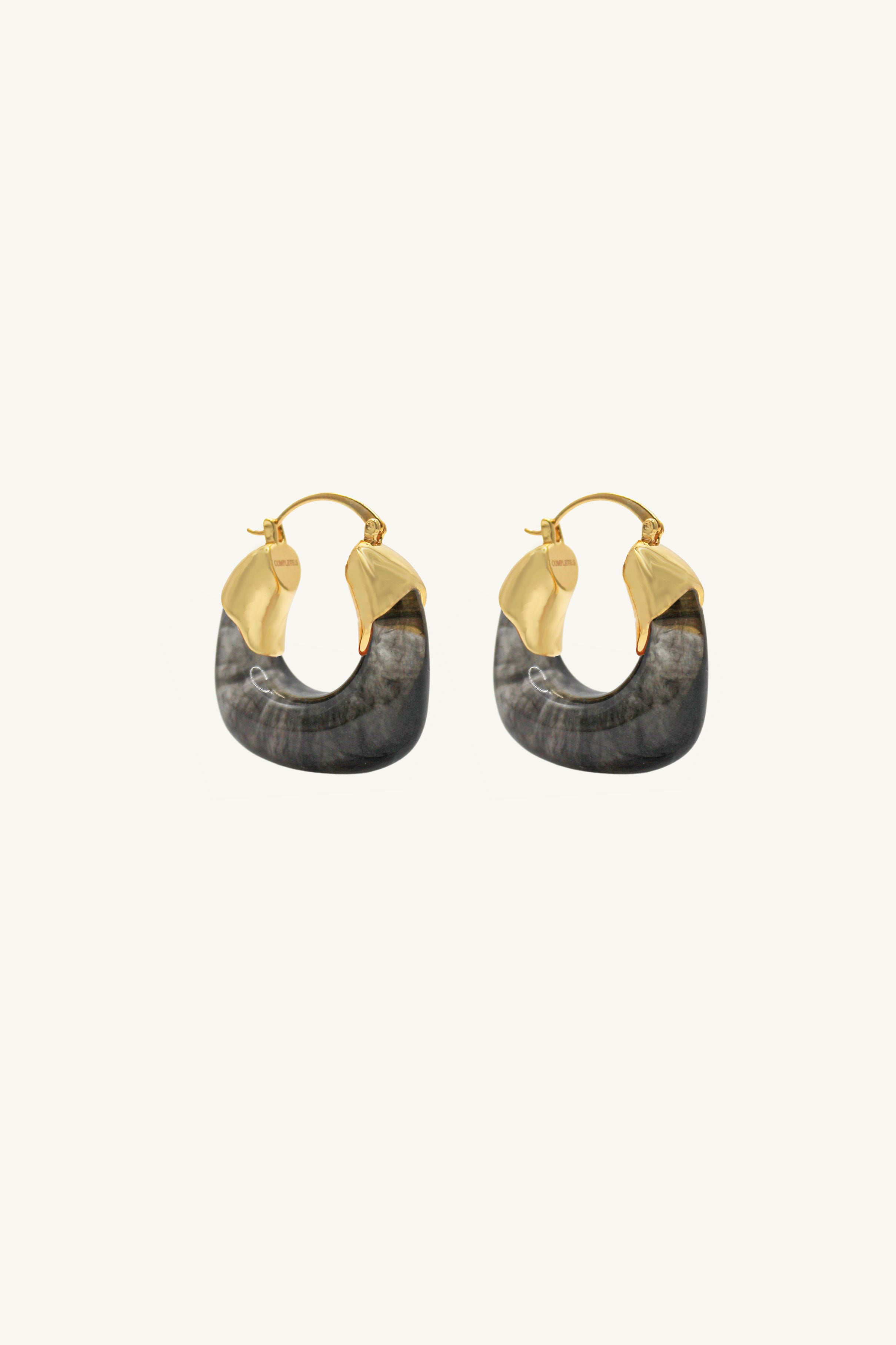 Amber and Kira Hoop Earrings
