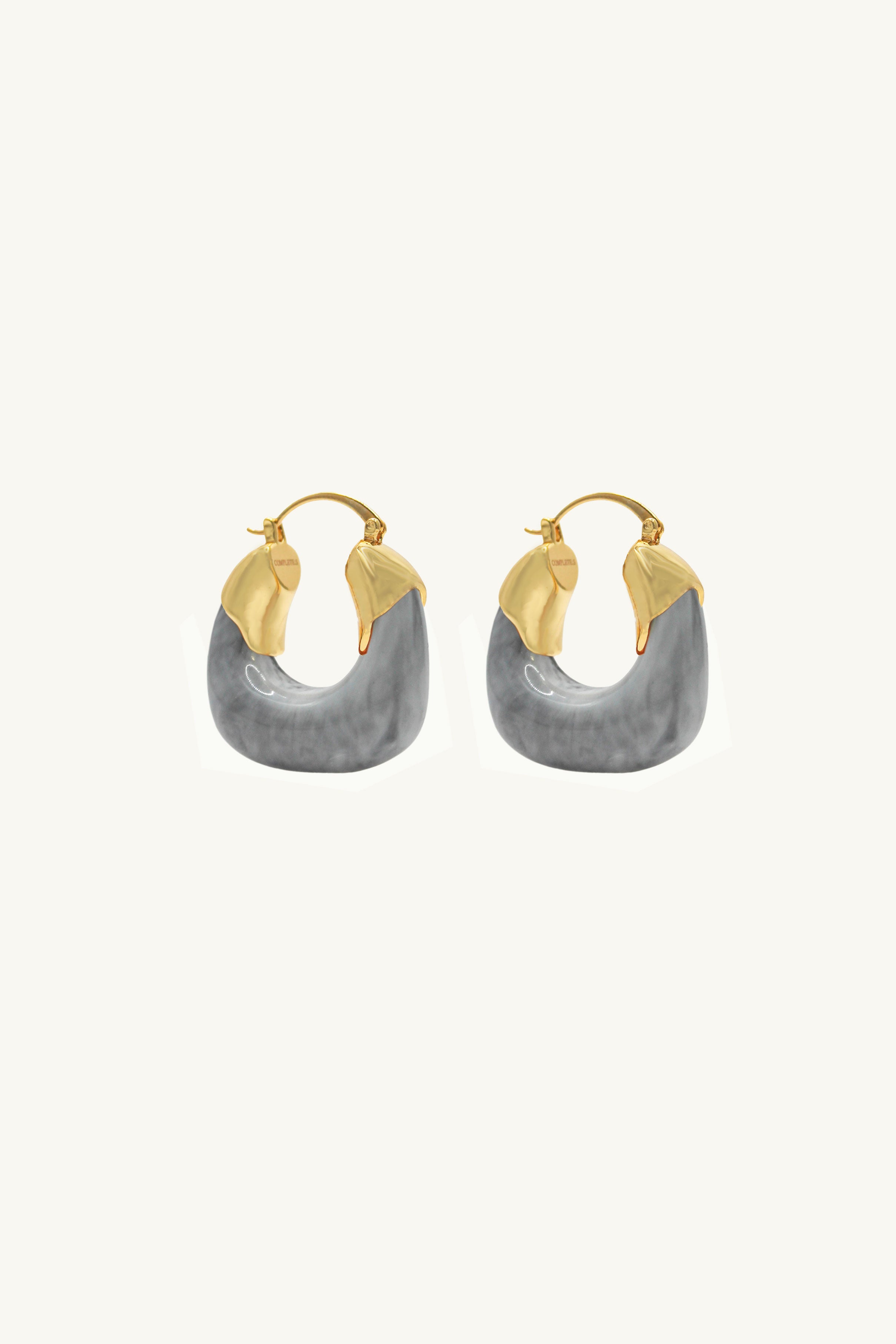 Amber and Kira Hoop Earrings