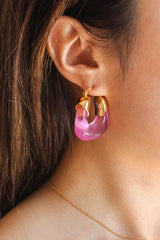 Kira Earrings/Blush