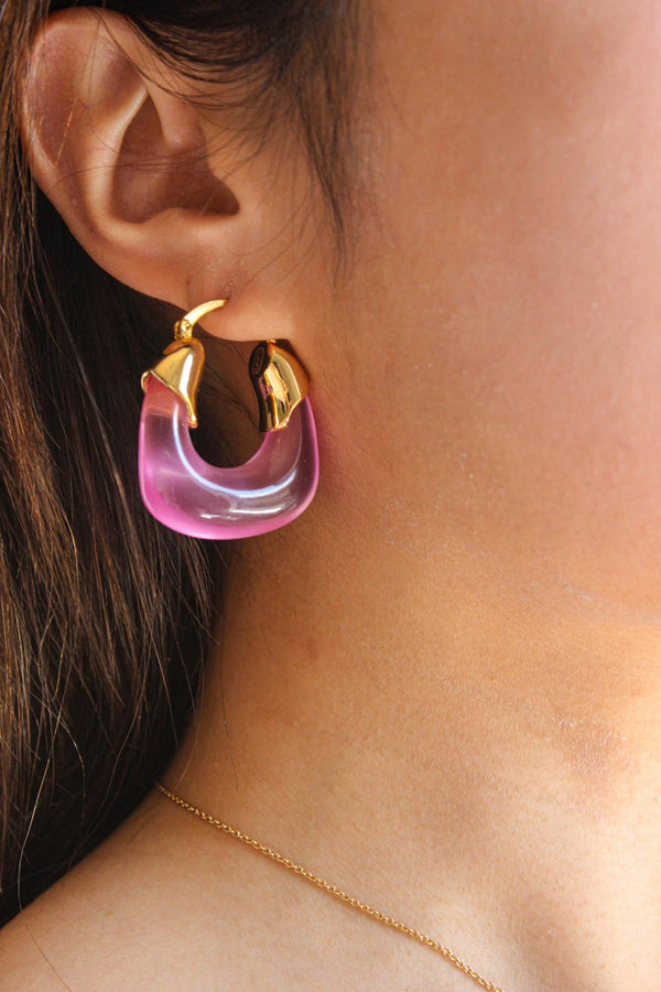 Kira Earrings/Blush