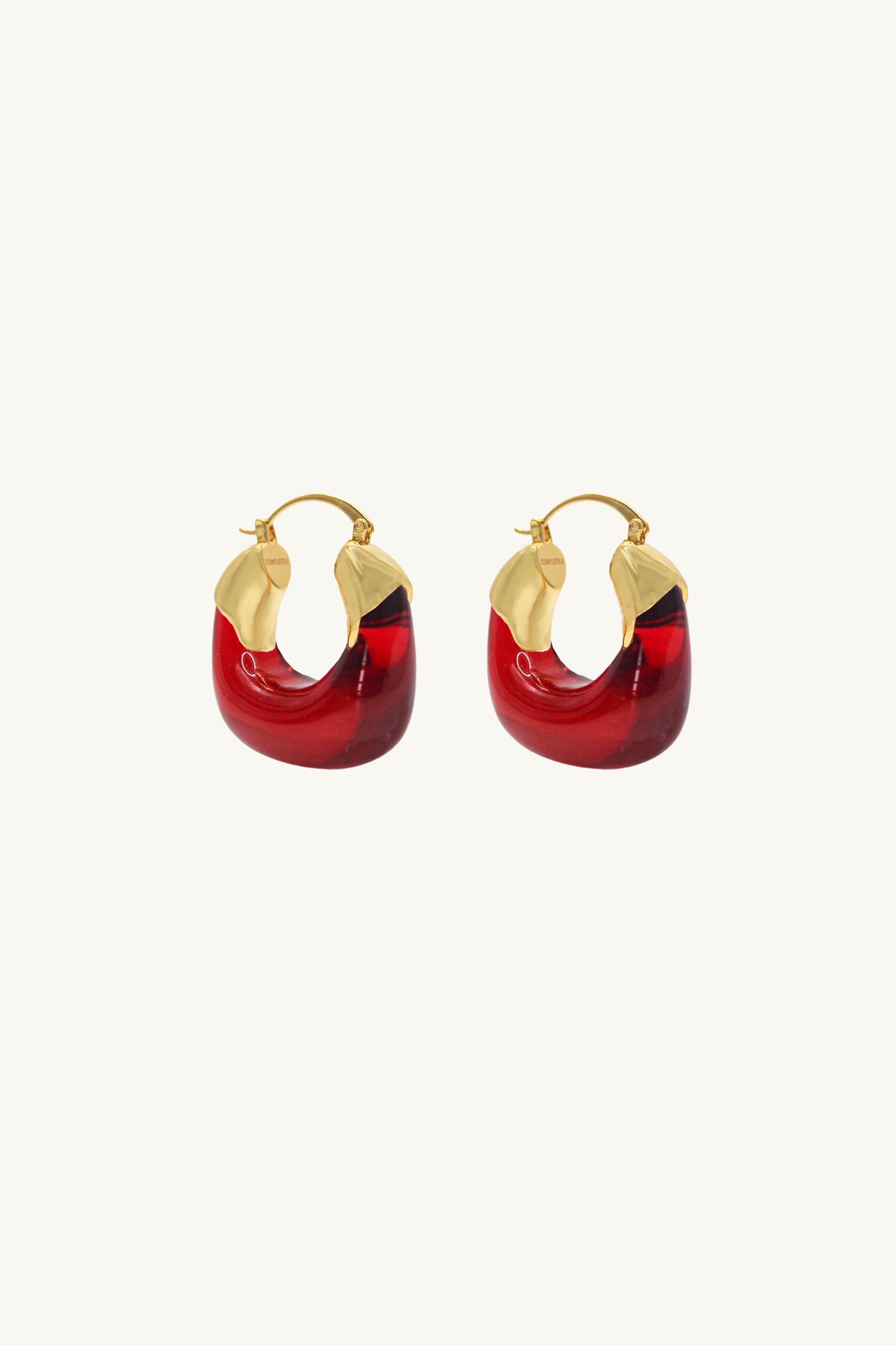 Kira Earrings/Ruby