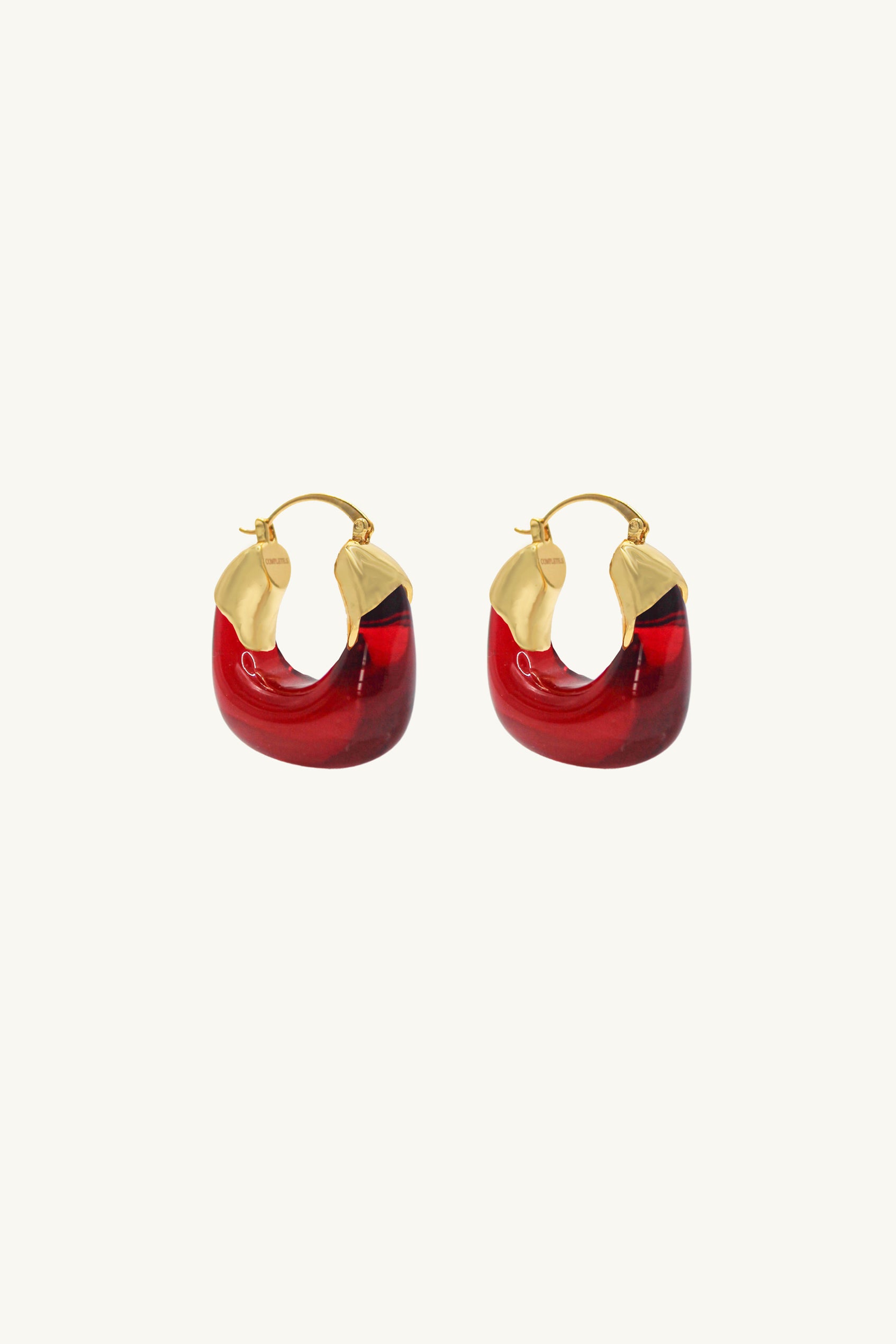 Amber and Kira Hoop Earrings