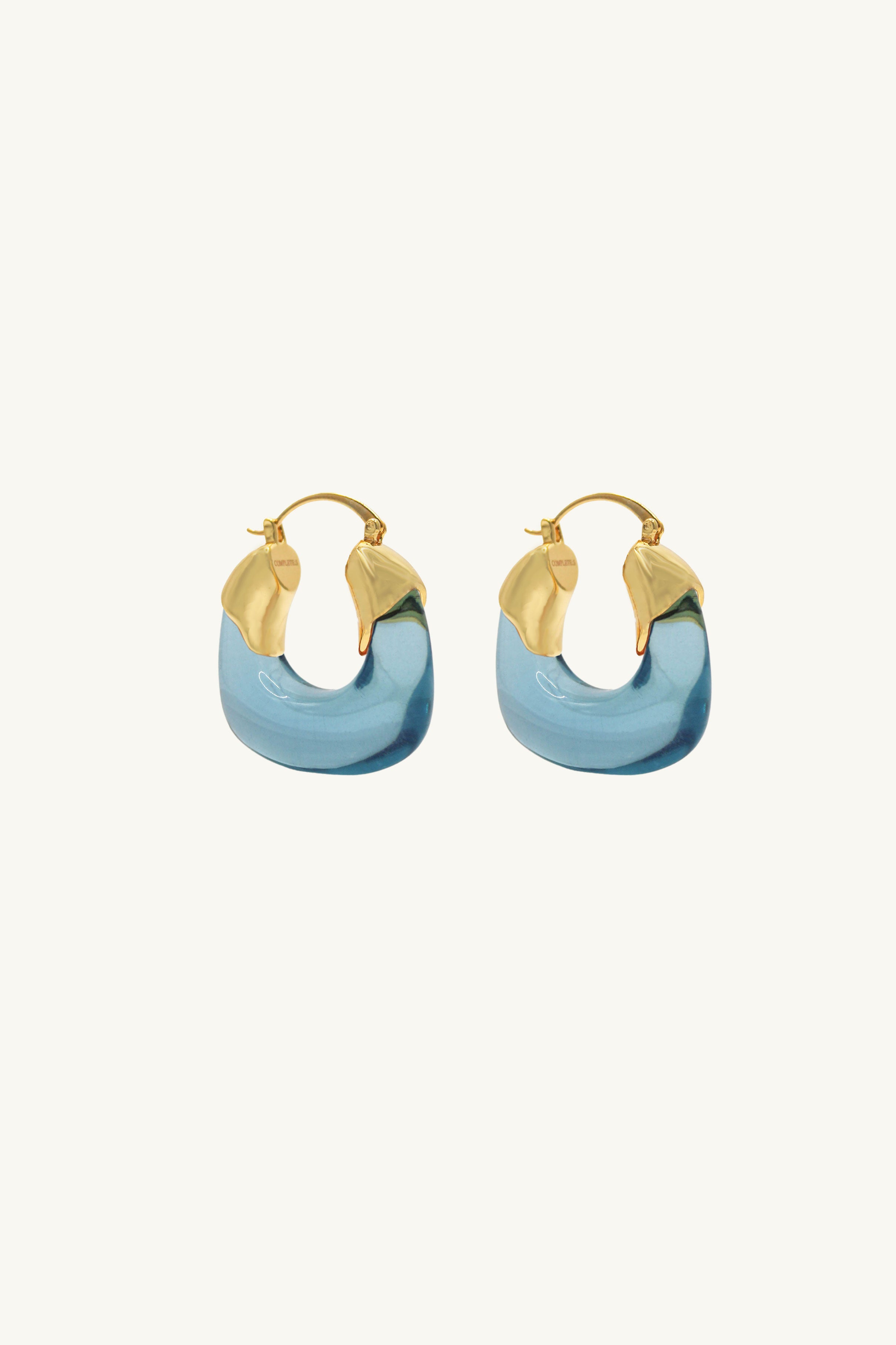 Kira Earrings/Aqua