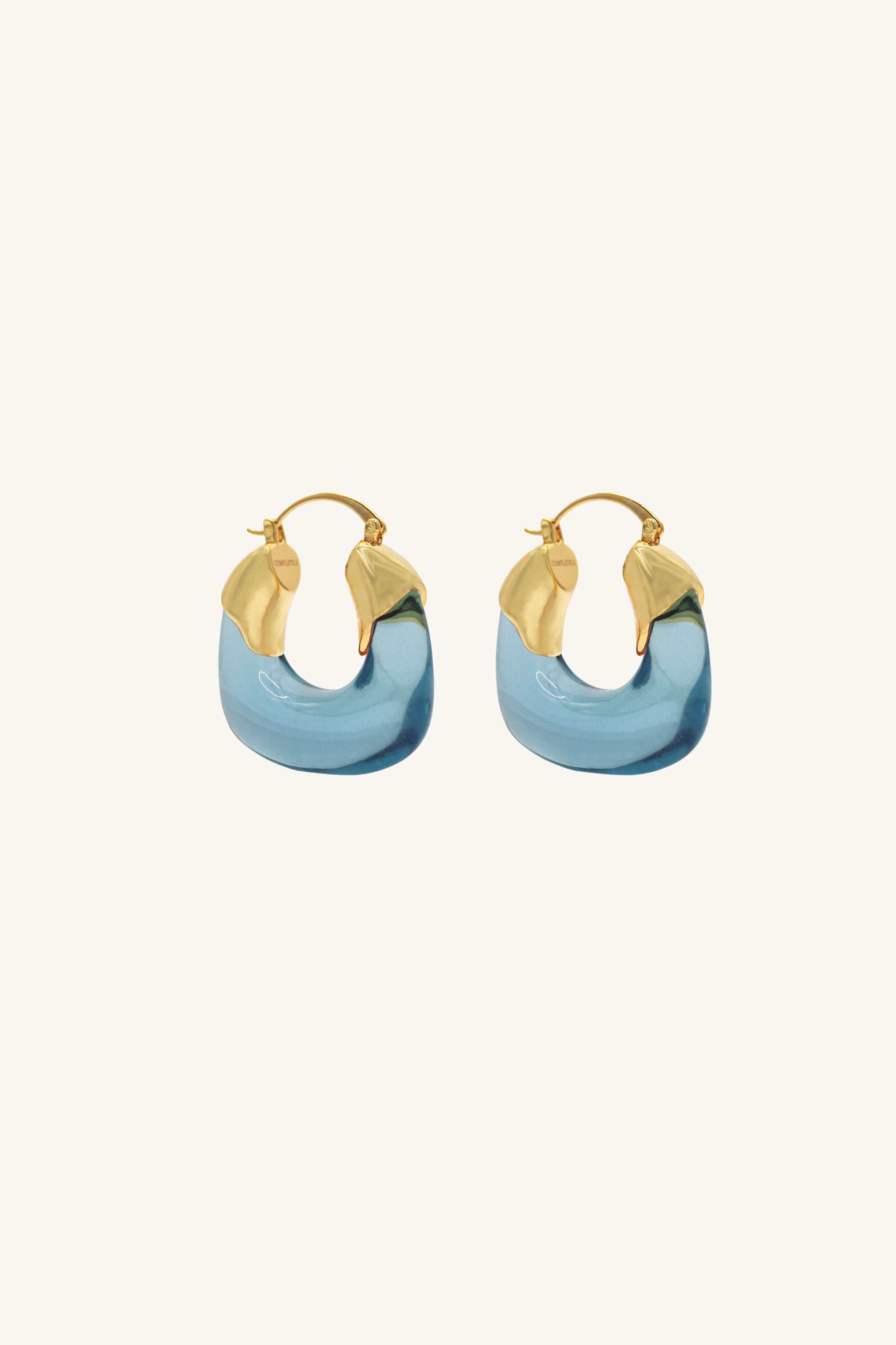 Amber and Kira Hoop Earrings