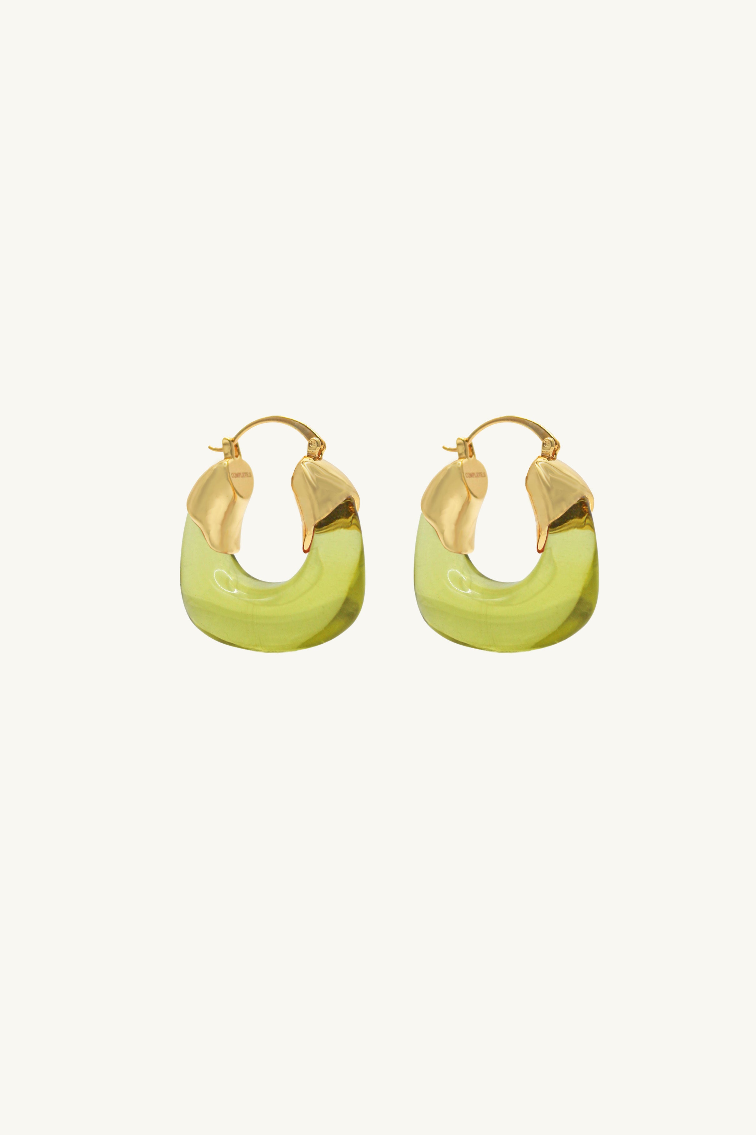 Amber and Kira Hoop Earrings