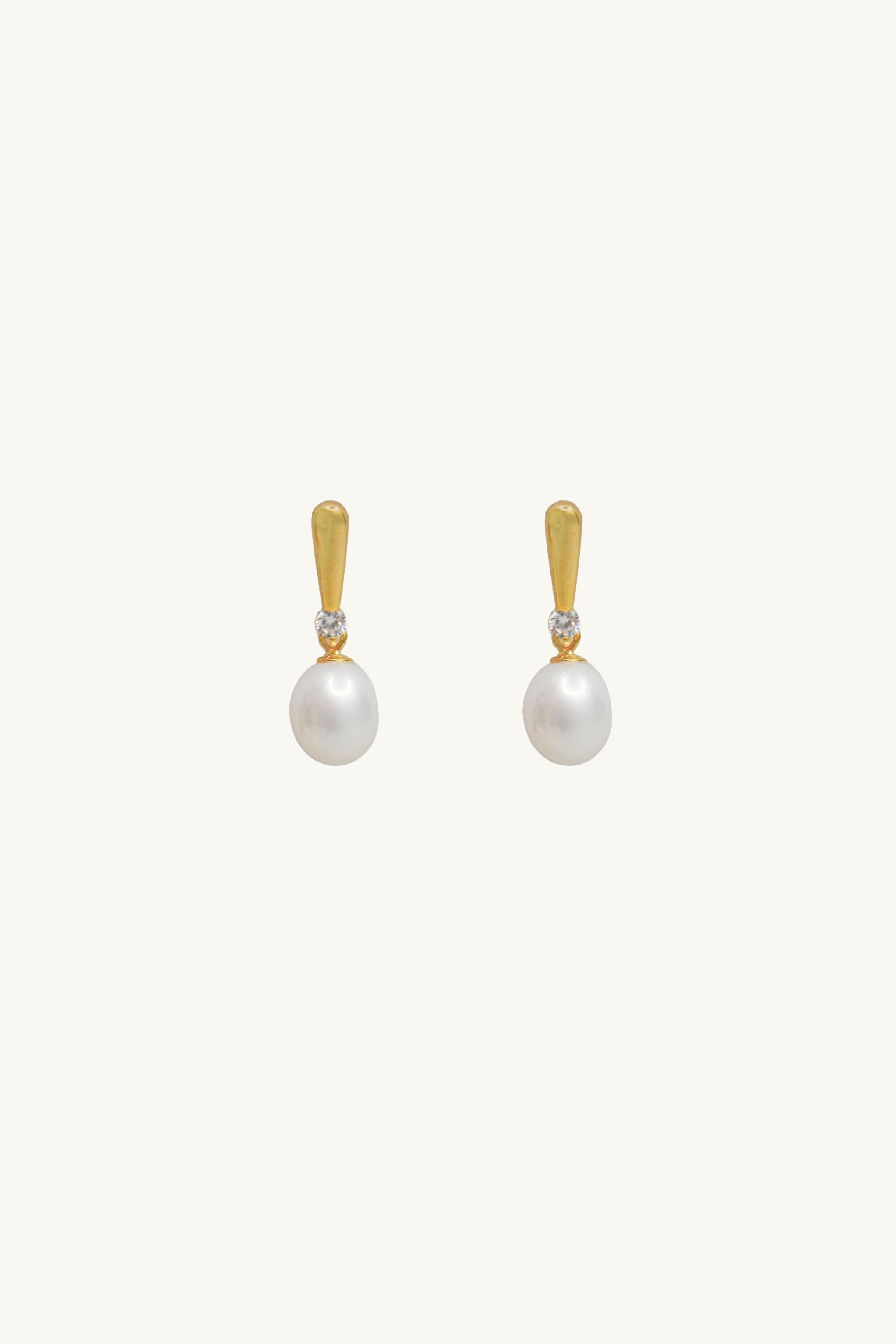 Lila Pearl Earrings