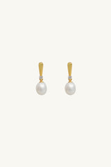 Lila Pearl Earrings