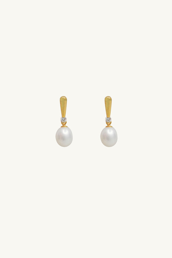 Lila Pearl Earrings