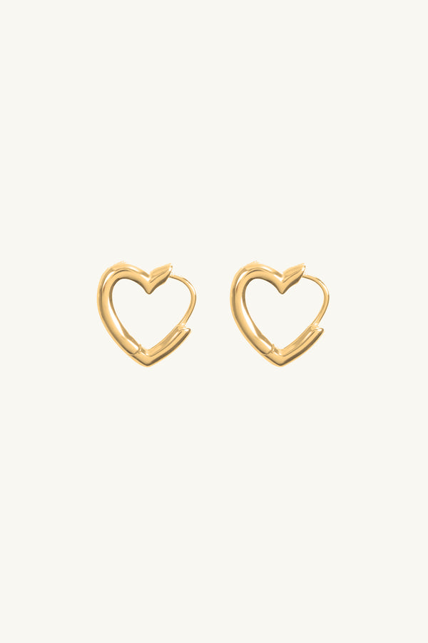 Mini Heart Earrings