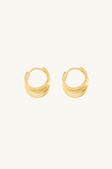 Triple Mini Hoop Earrings