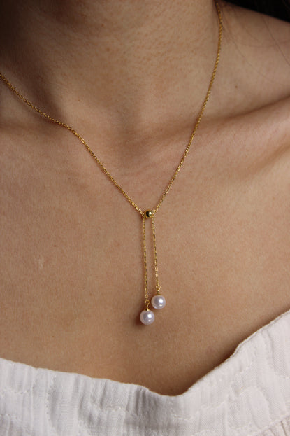 Pearl Drop Necklace