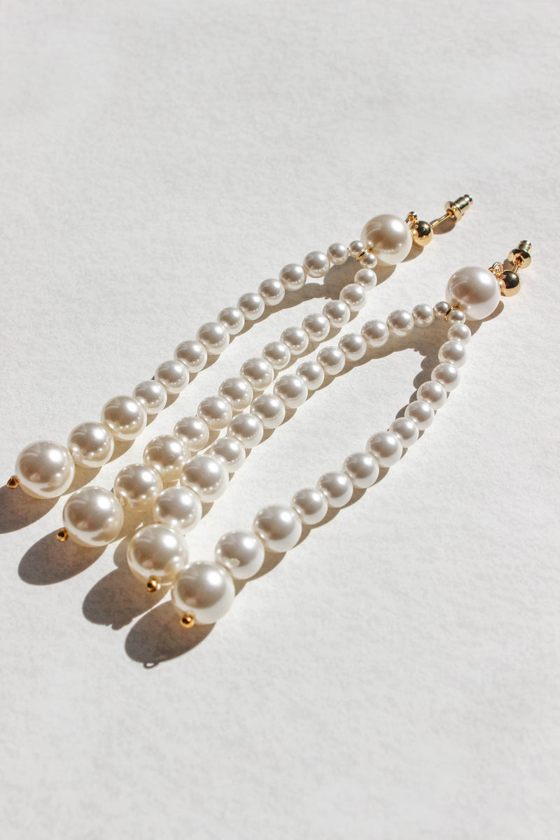 Pearl Chandelier Earrings