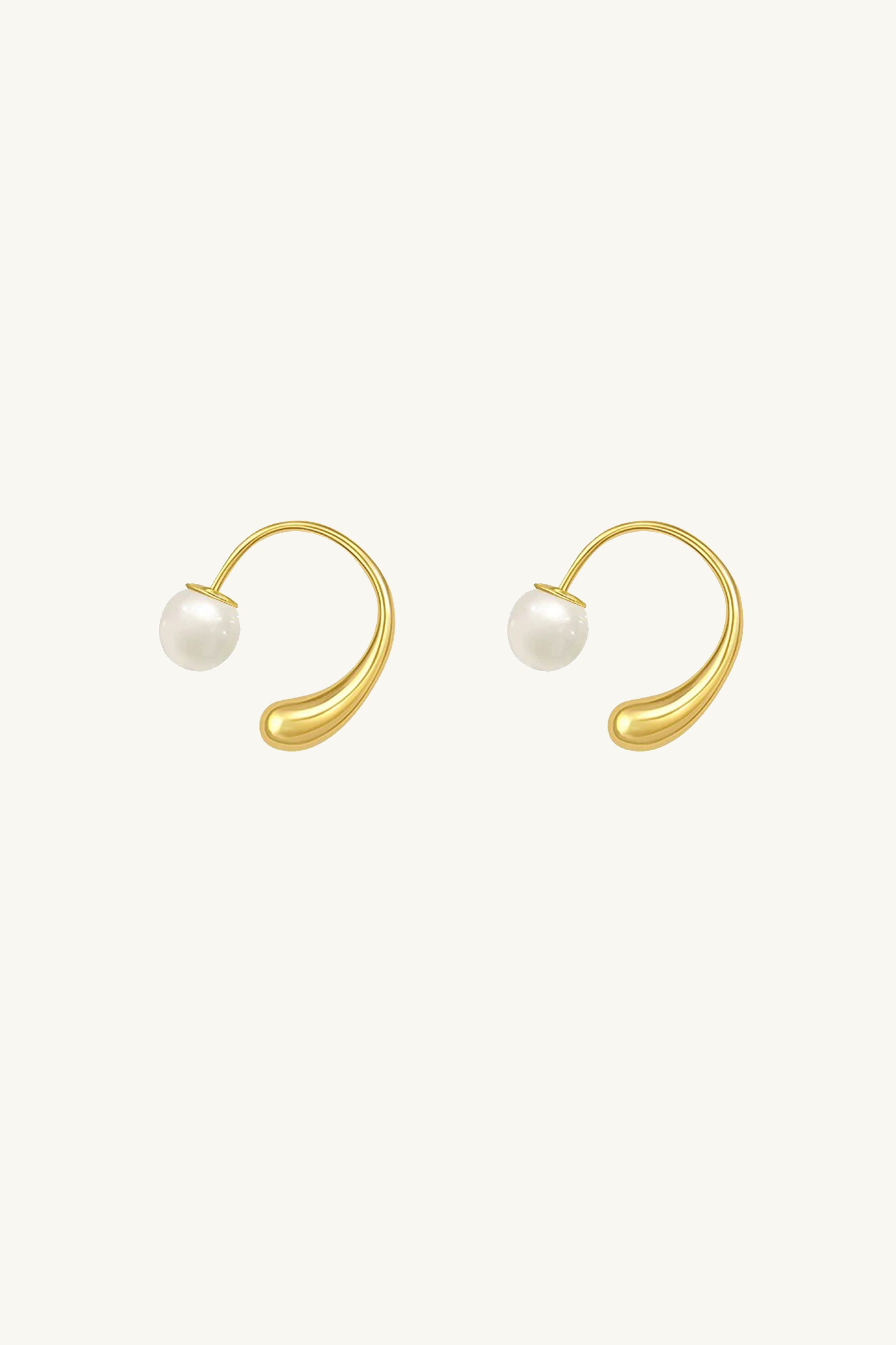 Iris Pearl Earrings