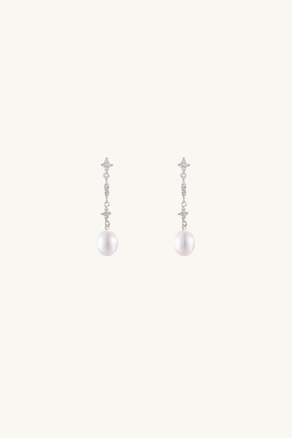 Pearl Radiance Drop Earrings